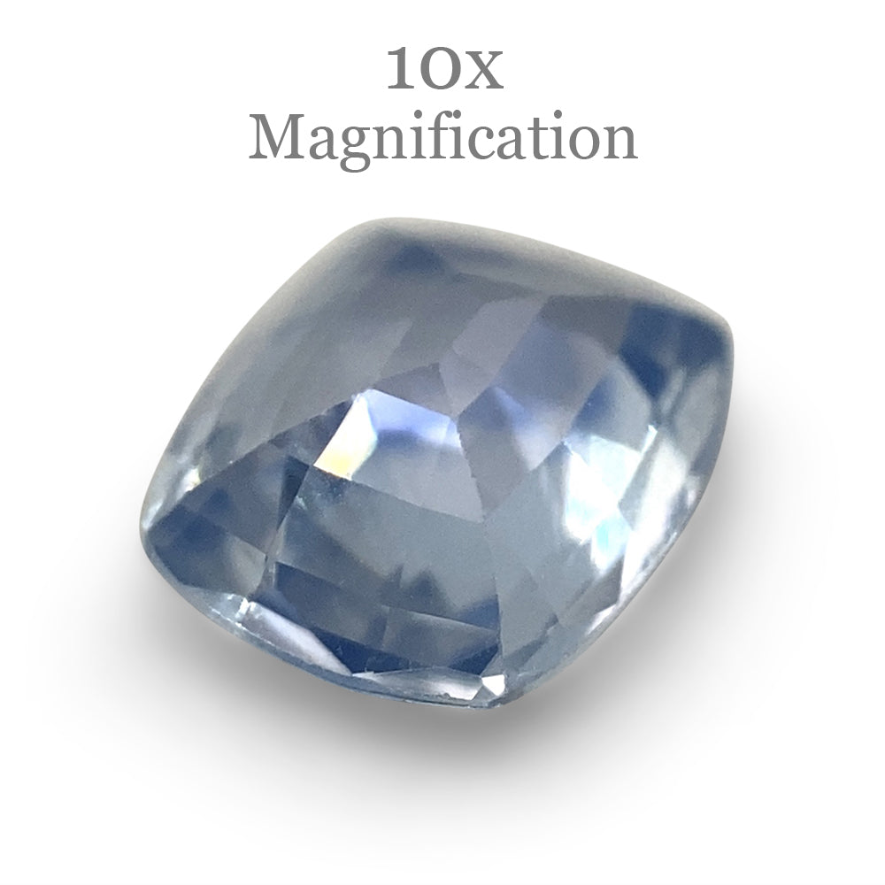 1.04ct Cushion Icy Blue Sapphire from Sri Lanka Unheated - Skyjems Wholesale Gemstones