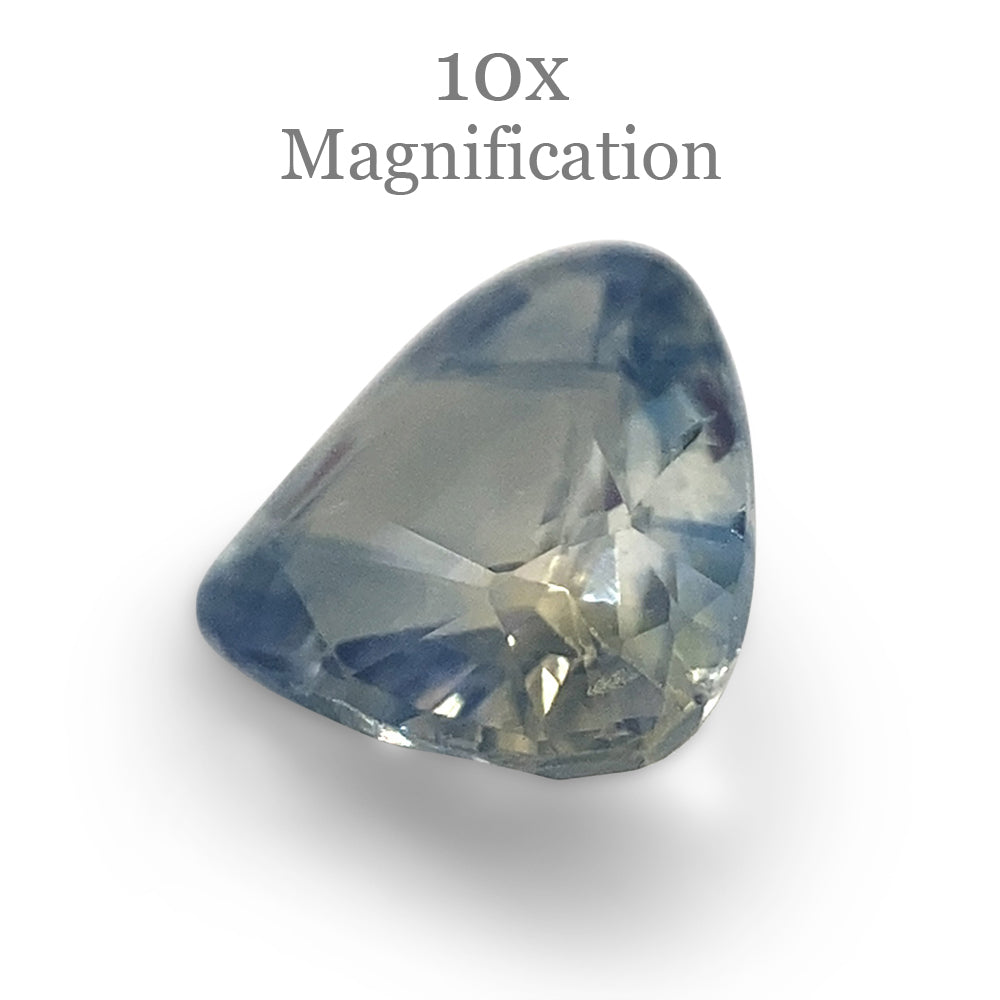 1.36ct Pear Icy Blue Sapphire from Sri Lanka Unheated - Skyjems Wholesale Gemstones