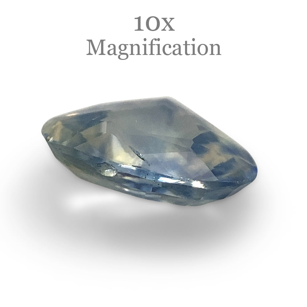 1.36ct Pear Icy Blue Sapphire from Sri Lanka Unheated - Skyjems Wholesale Gemstones