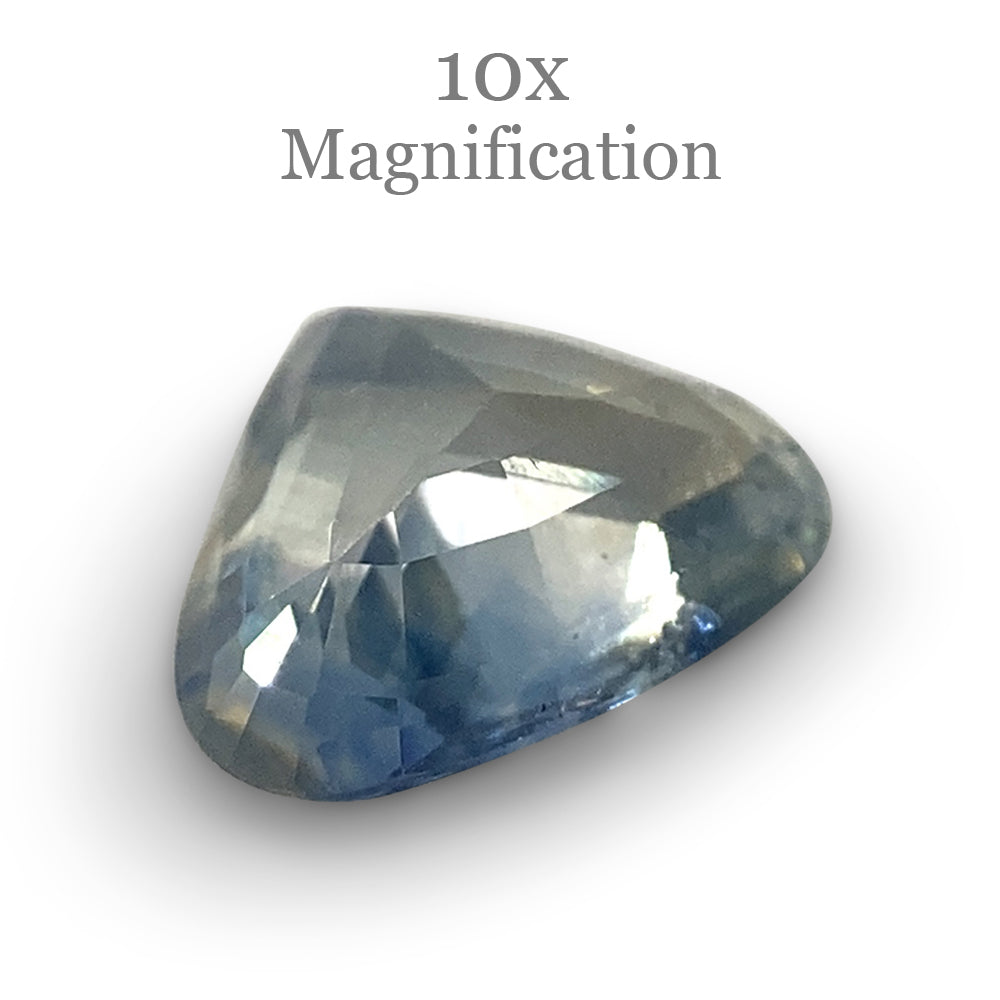 1.36ct Pear Icy Blue Sapphire from Sri Lanka Unheated - Skyjems Wholesale Gemstones