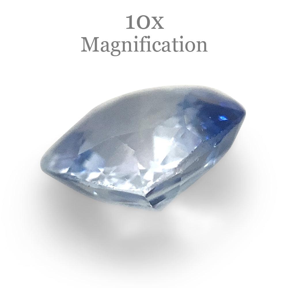 1.19ct Square Cushion Parti Colour Sapphire from Sri Lanka Unheated - Skyjems Wholesale Gemstones