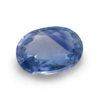 0.89ct Oval Parti Colour Sapphire from Sri Lanka Unheated - Skyjems Wholesale Gemstones
