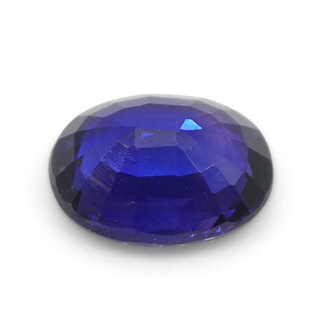 1.03ct Oval Blue Sapphire from Madagascar Unheated