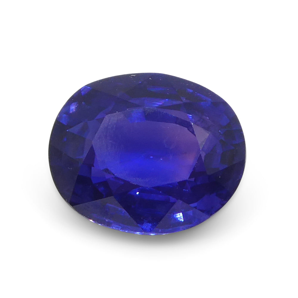 1.02ct Oval Purple Sapphire from Madagascar, unheated natural gemstone by SkyJems, premium Canadian colored gem specialists