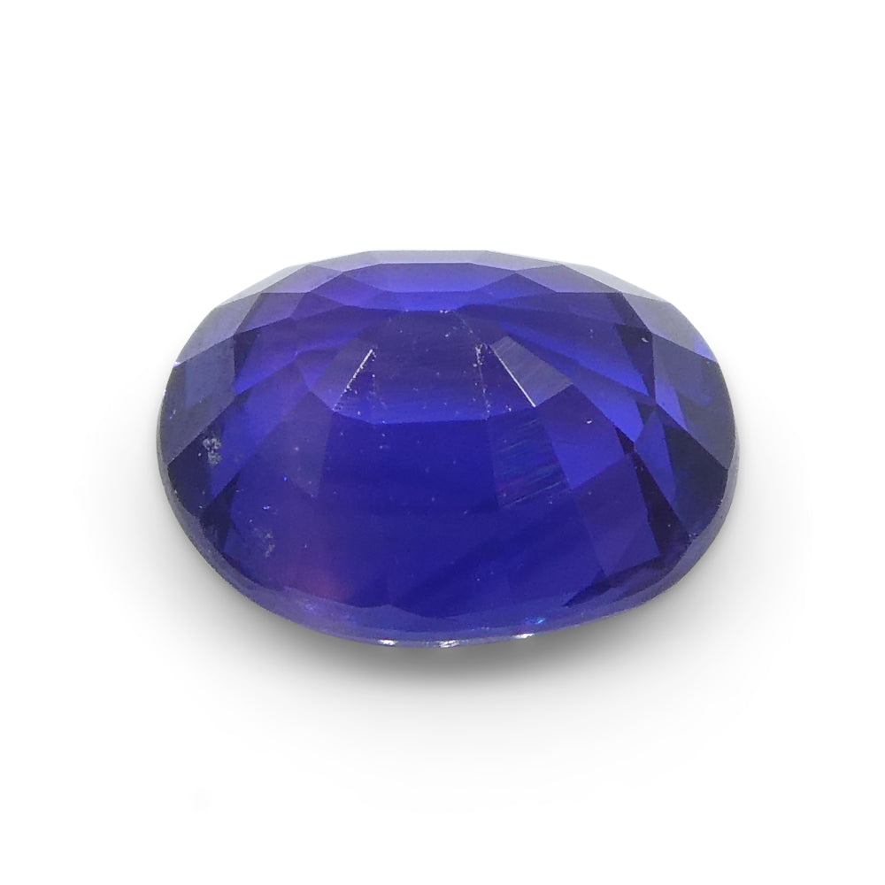 1.02ct Oval Purple Sapphire from Madagascar, unheated natural gemstone by SkyJems, premium Canadian colored gem specialists