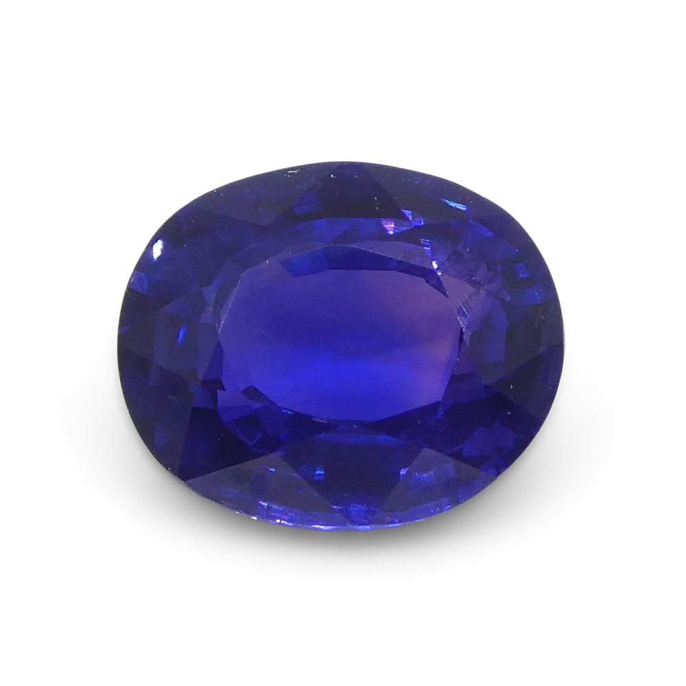 1.02ct Oval Purple Sapphire from Madagascar, unheated natural gemstone by SkyJems, premium Canadian colored gem specialists