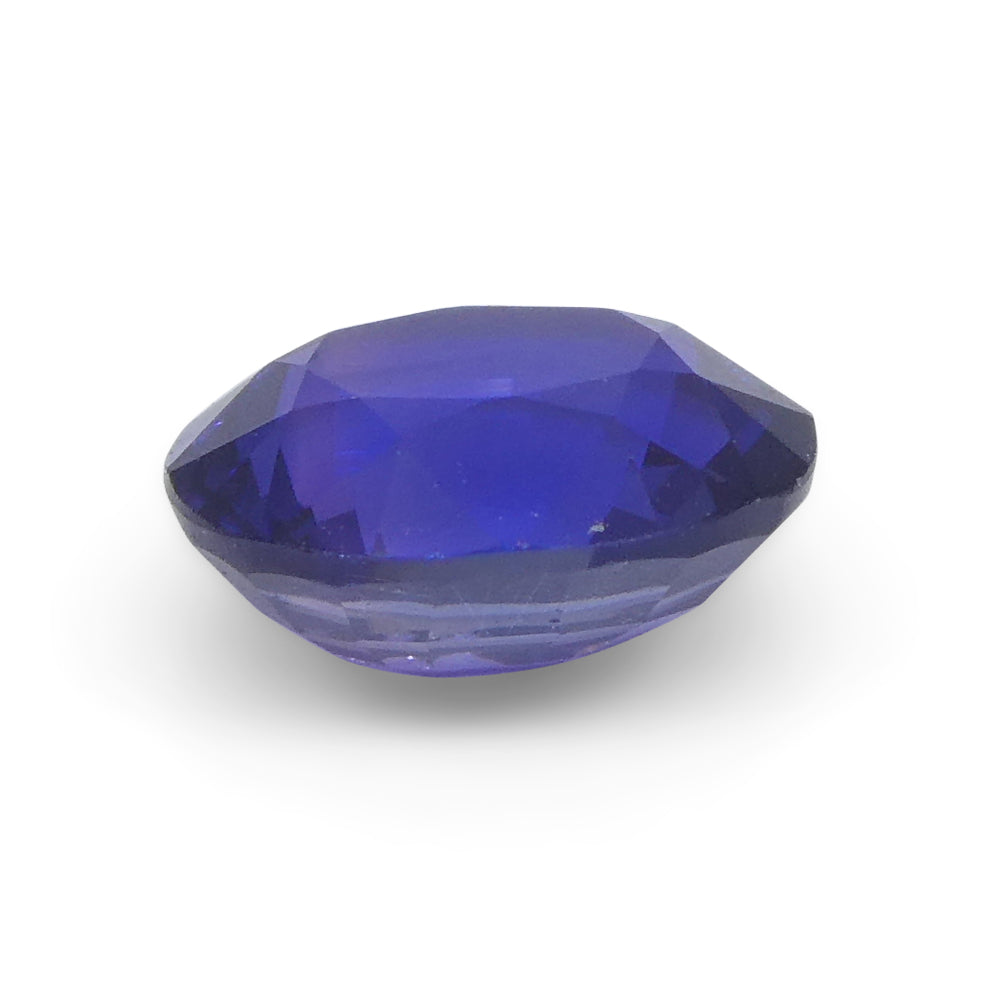 1.02ct Oval Purple Sapphire from Madagascar, unheated natural gemstone by SkyJems, premium Canadian colored gem specialists