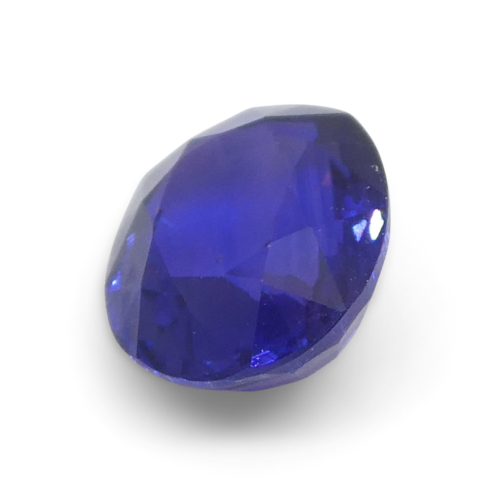 1.02ct Oval Purple Sapphire from Madagascar, unheated natural gemstone by SkyJems, premium Canadian colored gem specialists