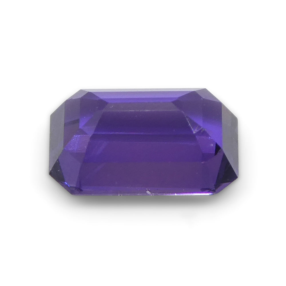 0.82ct Emerald Cut Pink-Purple Sapphire from Madagascar - Skyjems Wholesale Gemstones