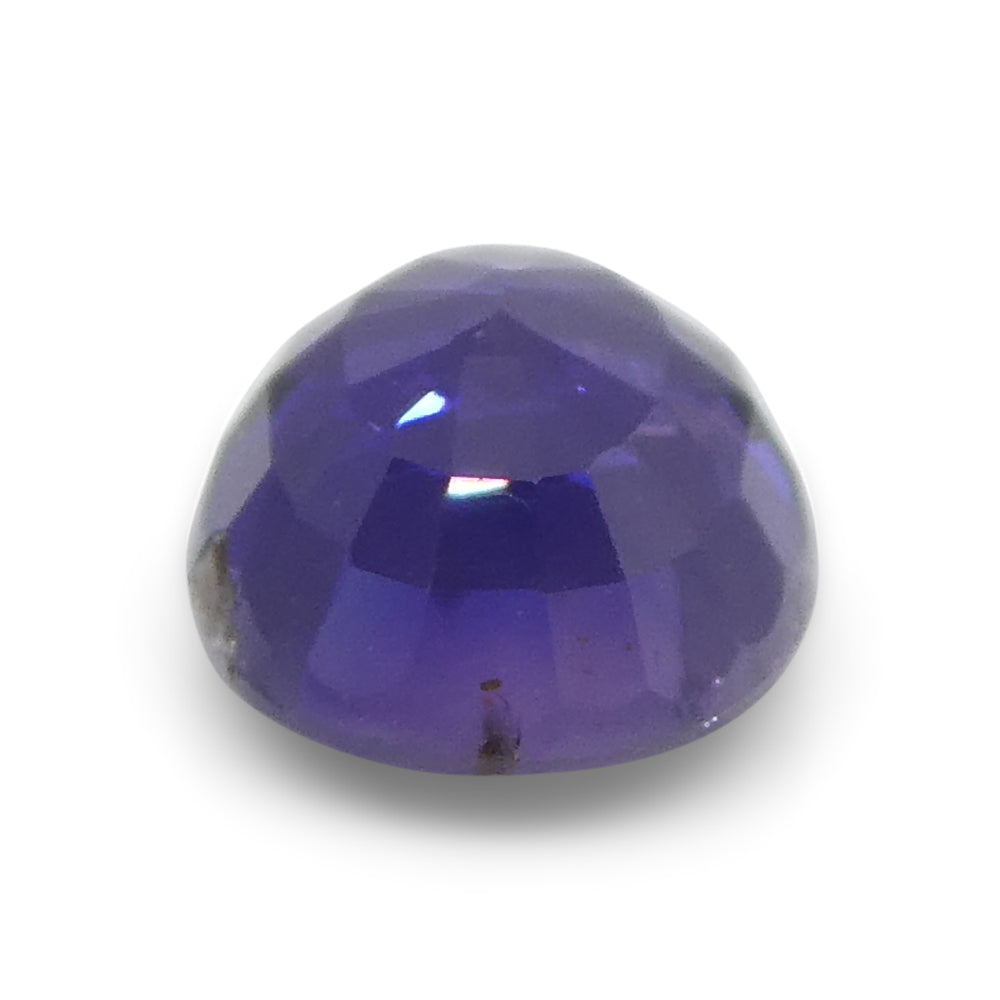1.07ct Oval Purple Sapphire from Madagascar, unheated natural gemstone by SkyJems, premium Canadian colored gem specialists