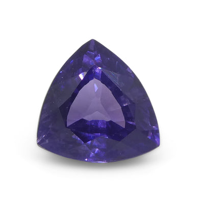 1.02ct Trillion Purple Sapphire from Madagascar - Skyjems Wholesale Gemstones