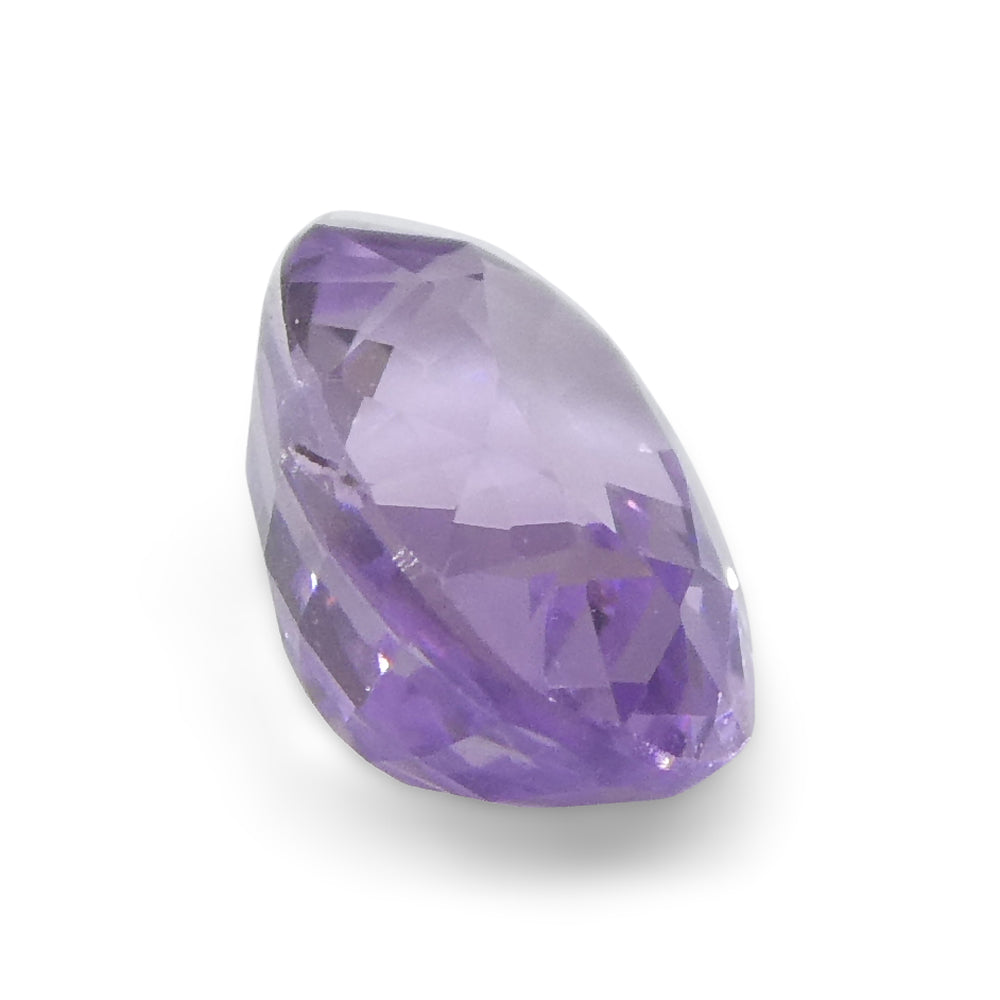 0.77ct Oval Purple Sapphire from Madagascar, unheated natural gemstone by SkyJems Canadian gem specialists