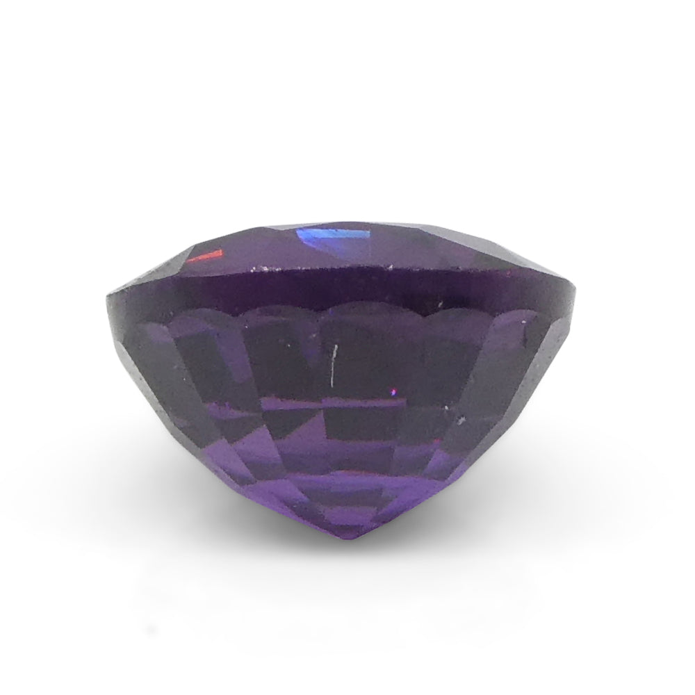 1.01ct Round Purple Sapphire from East Africa, Unheated - Skyjems Wholesale Gemstones