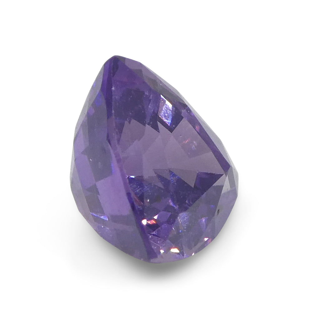 1.44ct Trillion Purple Sapphire from East Africa, Unheated - Skyjems Wholesale Gemstones