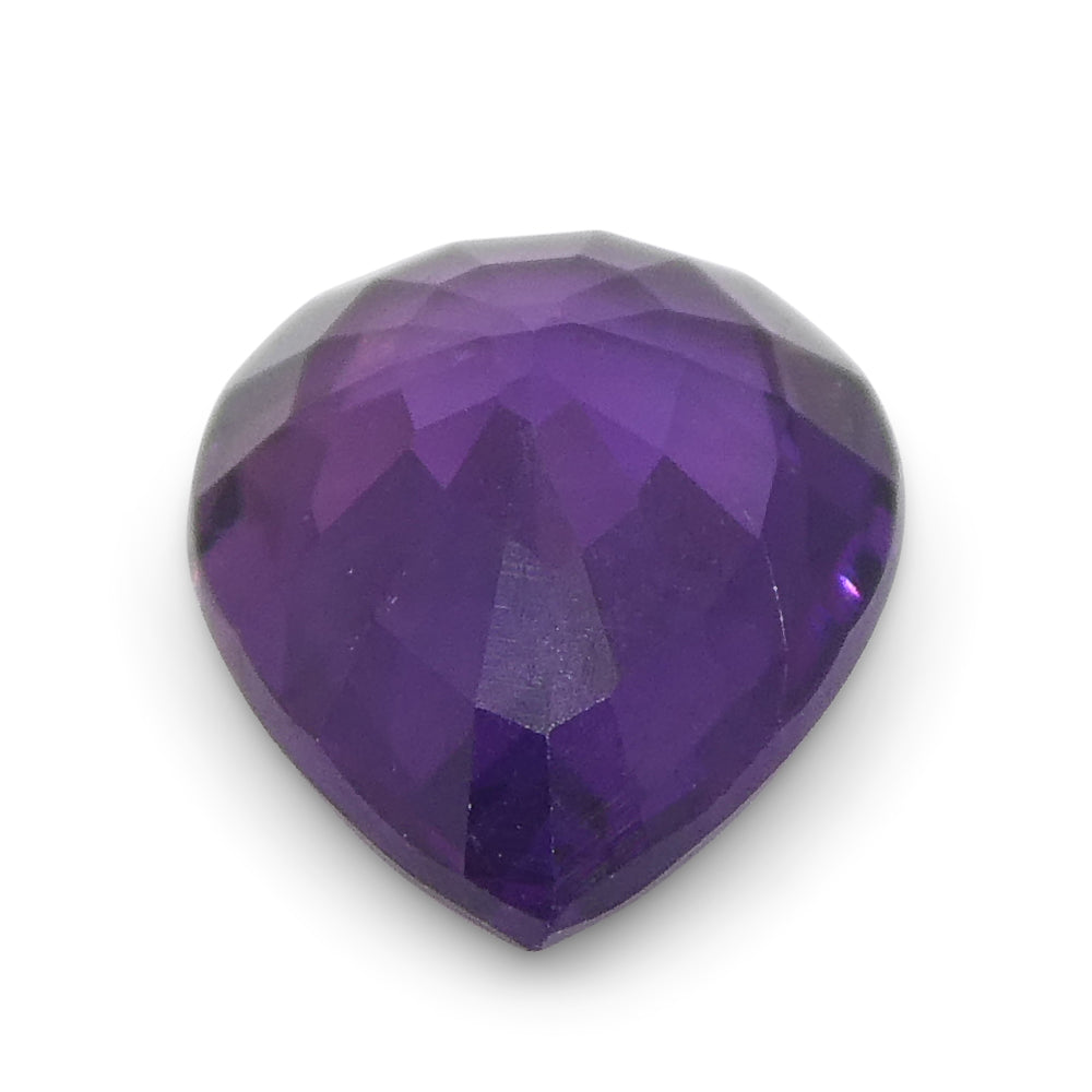 1.02ct Pear Purple Sapphire from East Africa, Unheated - Skyjems Wholesale Gemstones