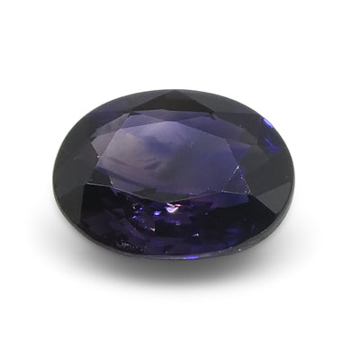 0.79ct Oval Blue Sapphire from Madagascar - Skyjems Wholesale Gemstones