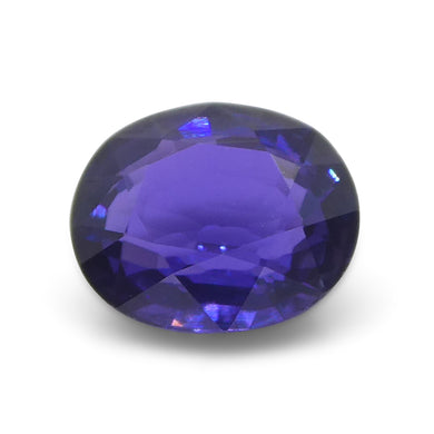 Sapphire 0.96 cts 6.14 x 5.28 x 3.19 Oval Purple  $1440
