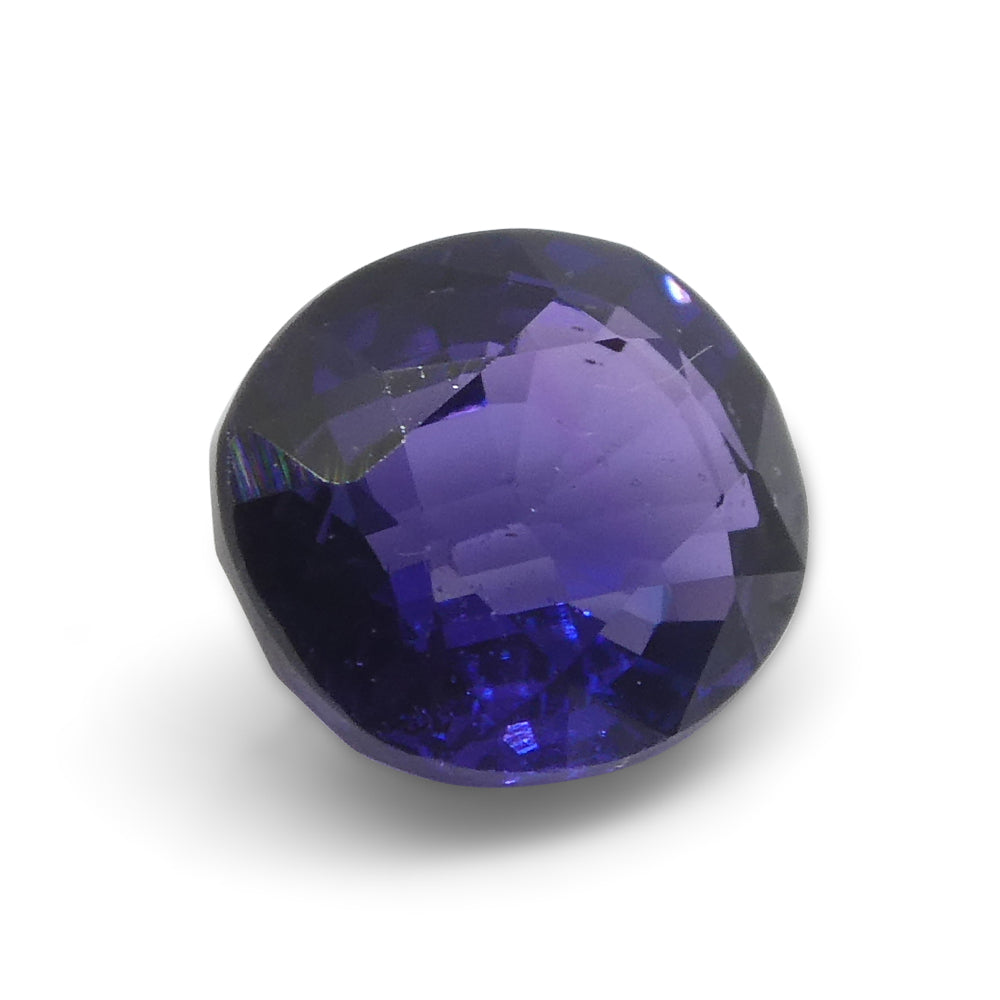 0.97ct Cushion Purple Sapphire from Madagascar, unheated natural gemstone by SkyJems Canadian gem specialists