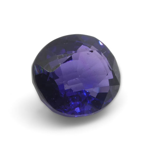 0.97ct Cushion Purple Sapphire from Madagascar, Unheated