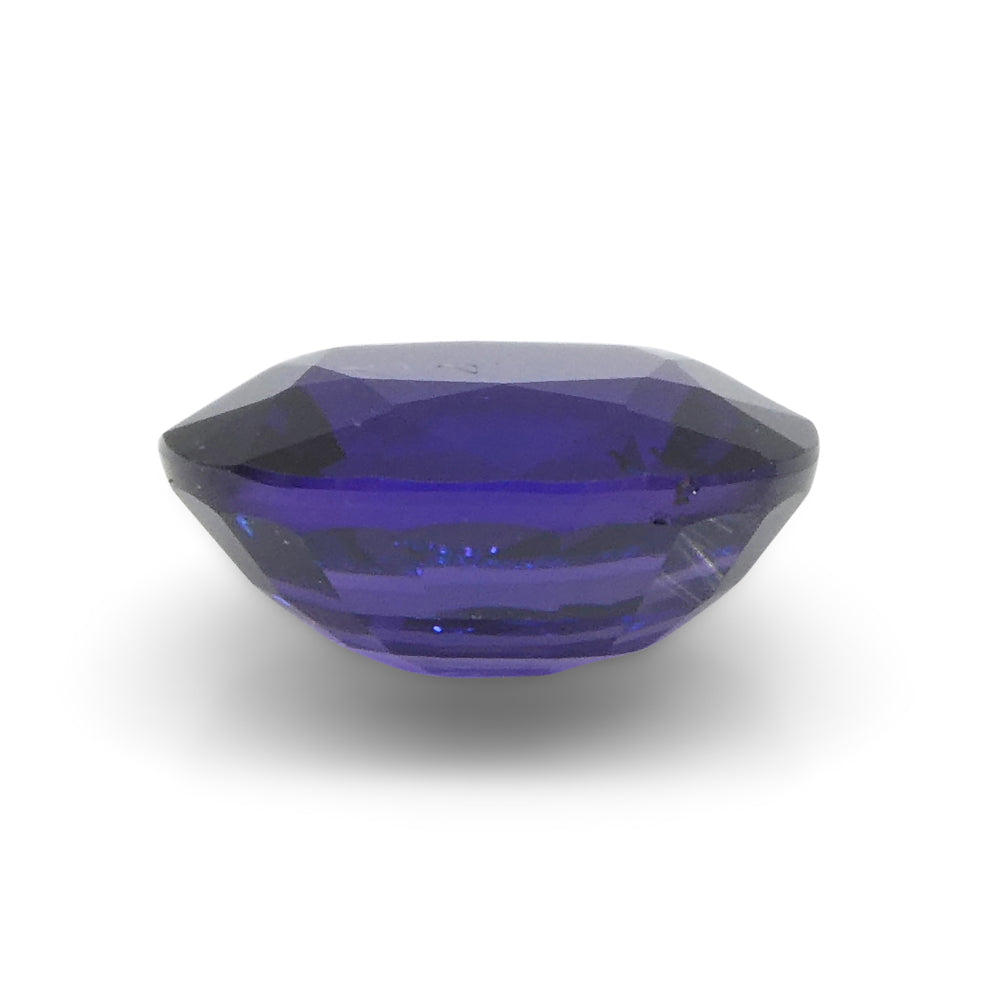 0.97ct Cushion Purple Sapphire from Madagascar, unheated natural gemstone by SkyJems Canadian gem specialists