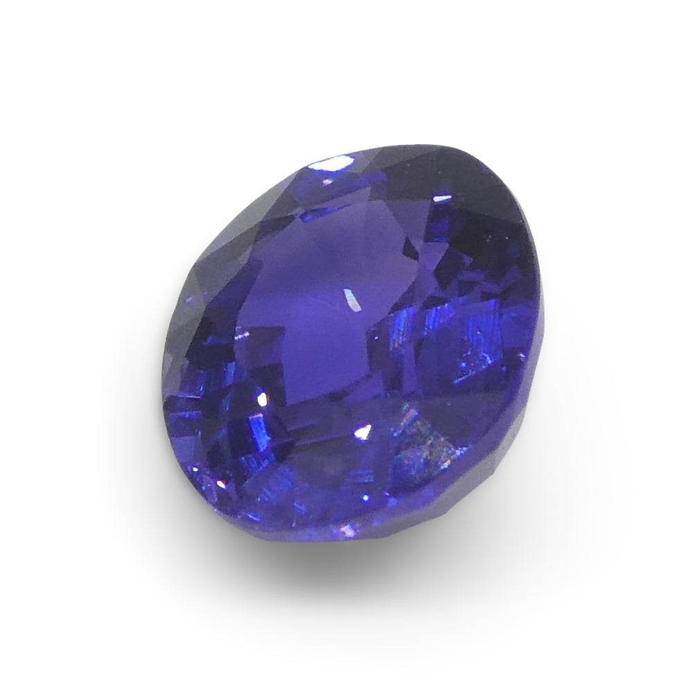 0.98ct Cushion Purple Sapphire from Madagascar Unheated - Skyjems Wholesale Gemstones