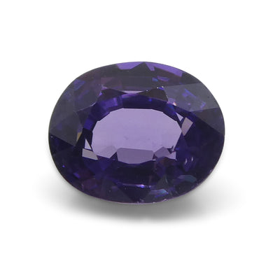 Sapphire 1.03 cts 6.17 x 5.14 x 3.44 Oval Purple   $1550