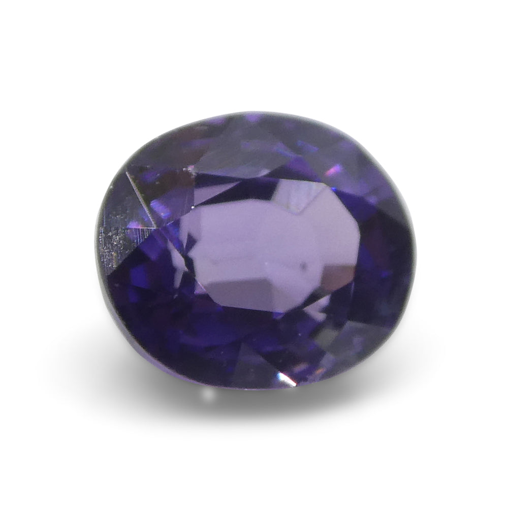 1.03ct Oval Purple Sapphire from Madagascar - Skyjems Wholesale Gemstones