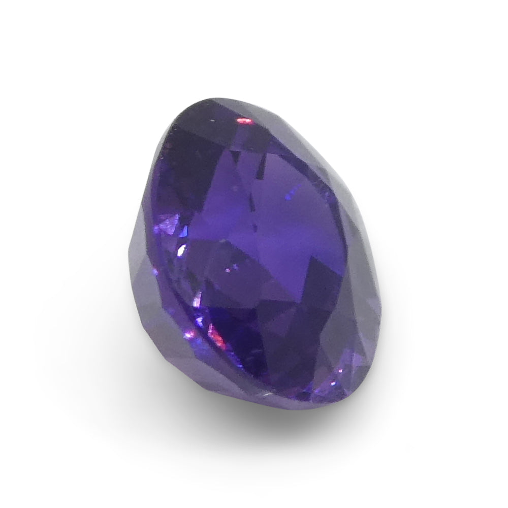 0.94ct Cushion Purple Sapphire from Madagascar Unheated - Skyjems Wholesale Gemstones