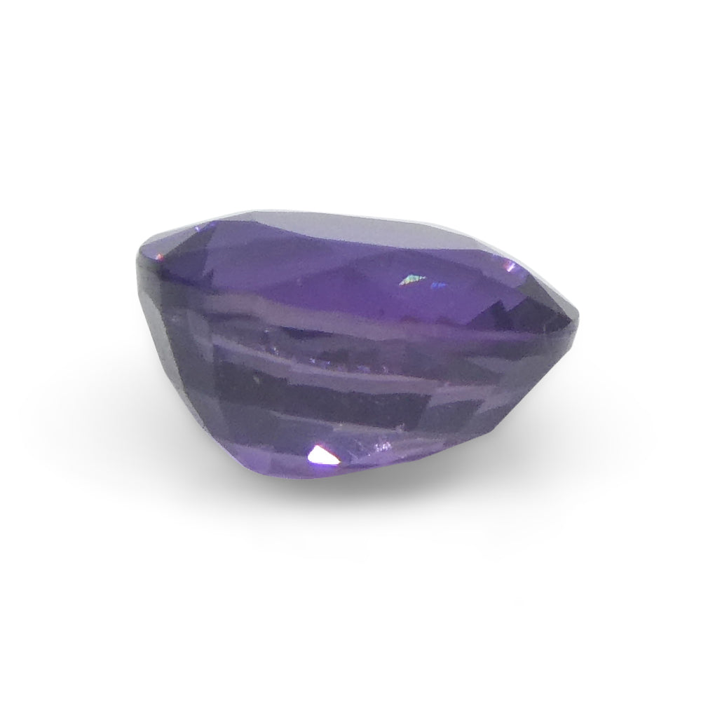 0.94ct Cushion Purple Sapphire from Madagascar Unheated - Skyjems Wholesale Gemstones