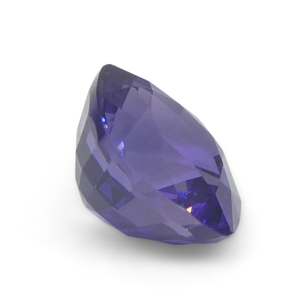 1.01ct Square Cushion Purple Sapphire from Madagascar Unheated - Skyjems Wholesale Gemstones