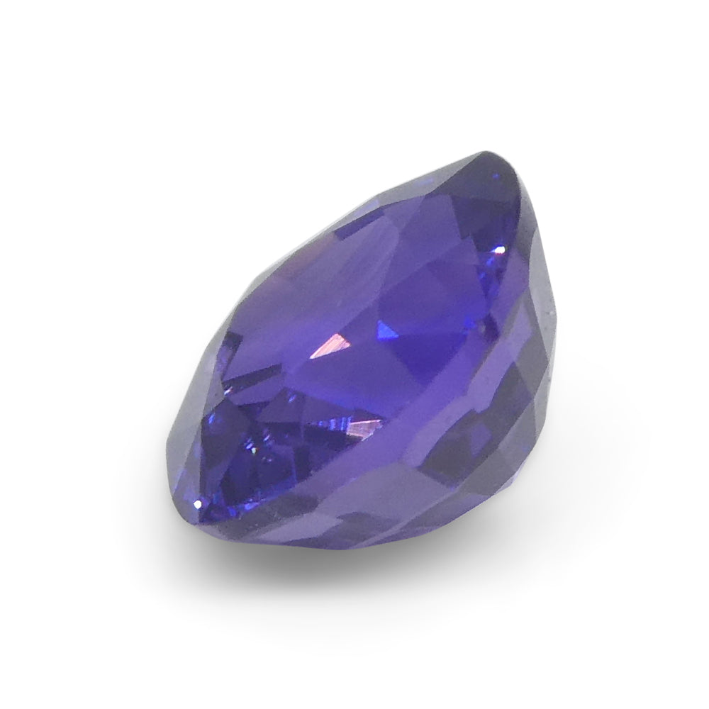 1.01ct Square Cushion Purple Sapphire from Madagascar Unheated - Skyjems Wholesale Gemstones