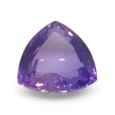 1.13ct Trillion Purple Sapphire from East Africa, Unheated - Skyjems Wholesale Gemstones