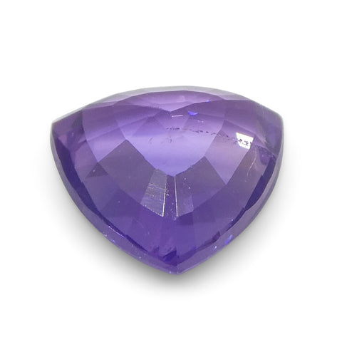 1.13ct Trillion Purple Sapphire from East Africa, Unheated