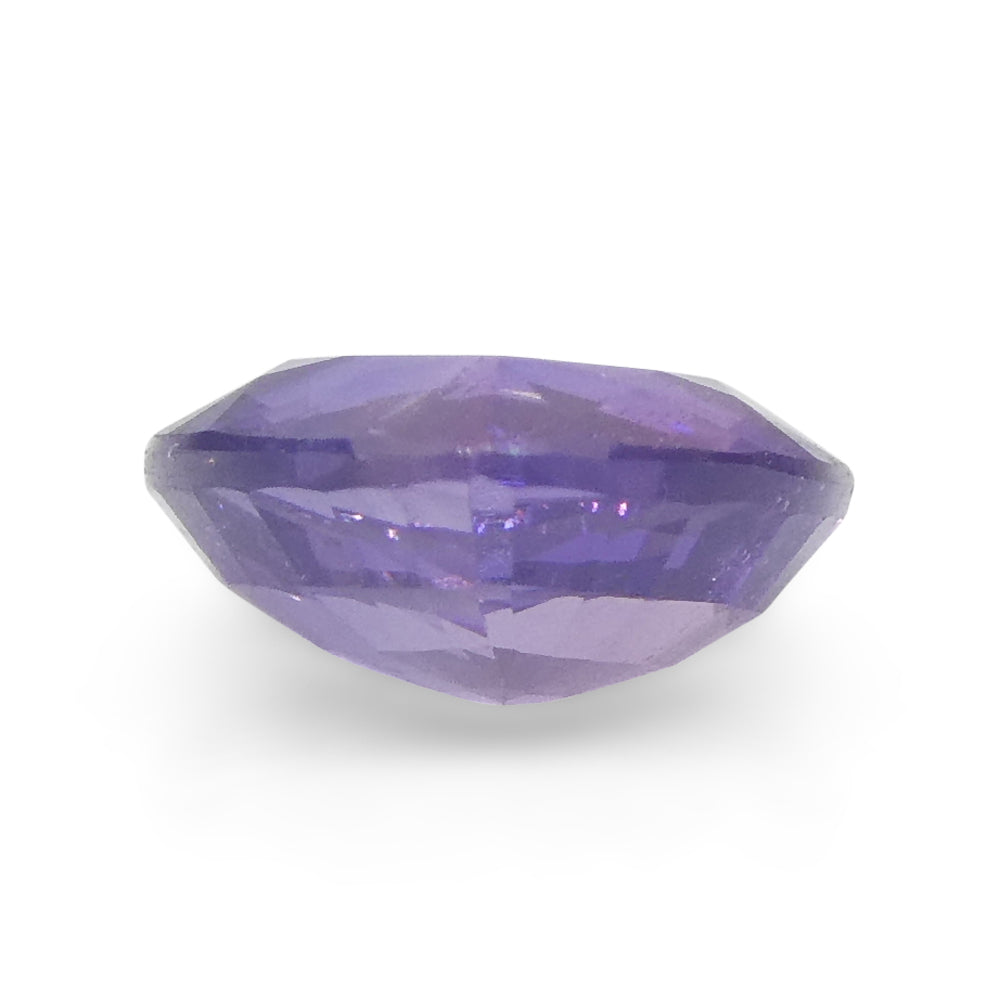 1.13ct Trillion Purple Sapphire from East Africa, Unheated - Skyjems Wholesale Gemstones