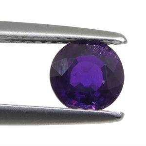 Sapphire 1.21 cts 5.98 x 5.96 x 3.80 Round Purple   $1940