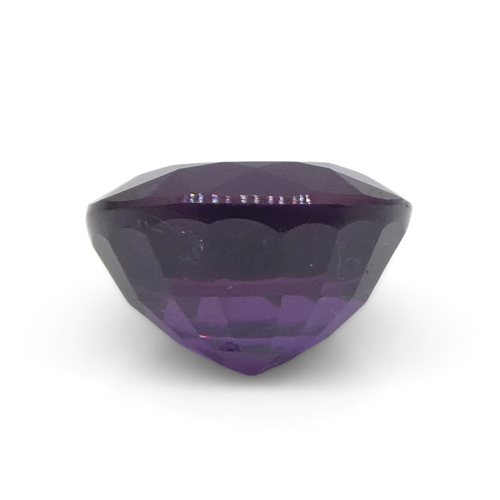 1.21ct Round Purple Sapphire from East Africa, Unheated - Skyjems Wholesale Gemstones