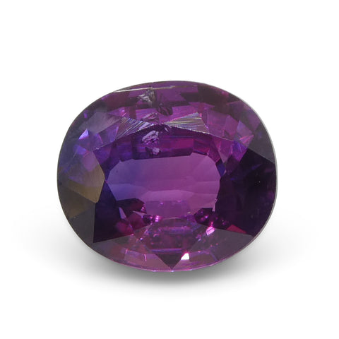 1.18ct Cushion Pink Sapphire from East Africa, Unheated