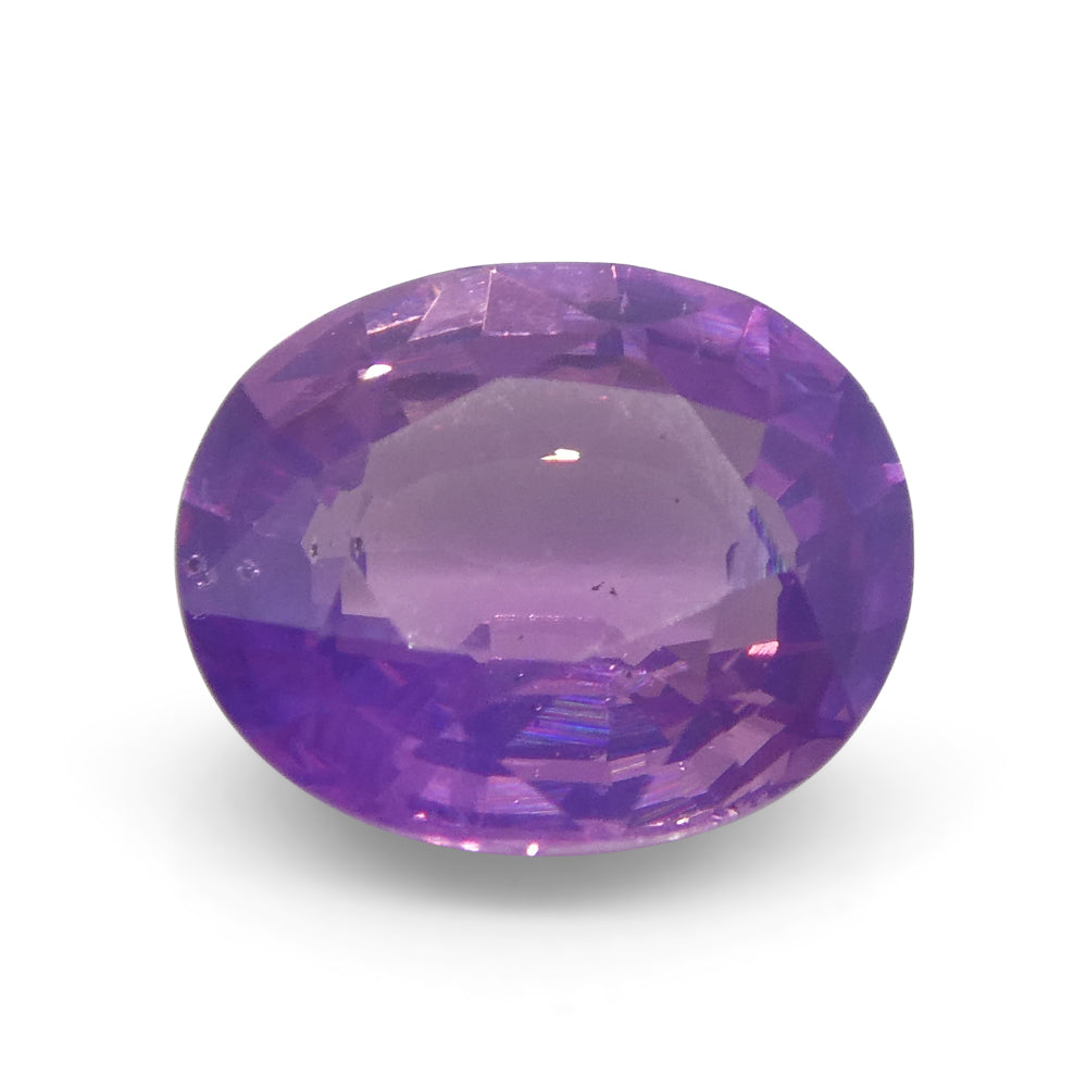 1.15ct Cushion Pink Sapphire from East Africa, Unheated - Skyjems Wholesale Gemstones