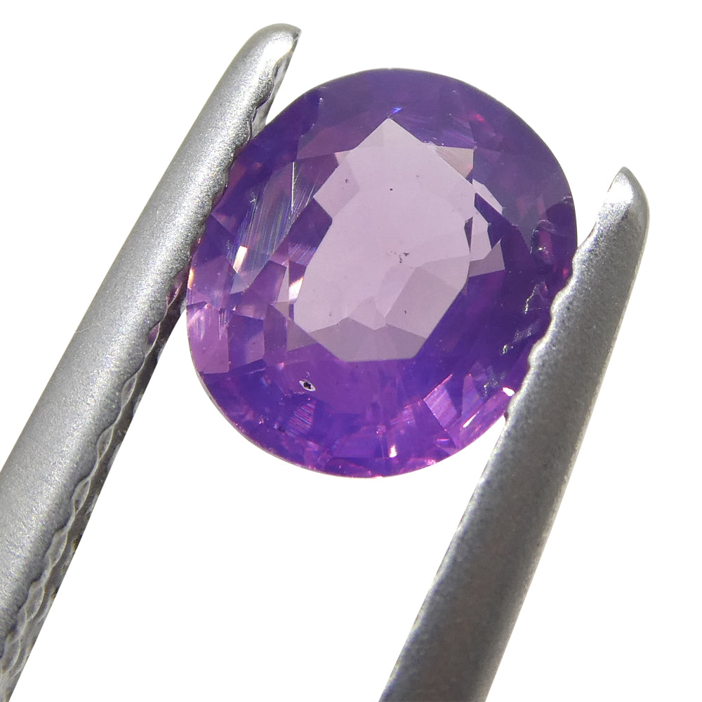 1.15ct Cushion Pink Sapphire from East Africa, Unheated - Skyjems Wholesale Gemstones