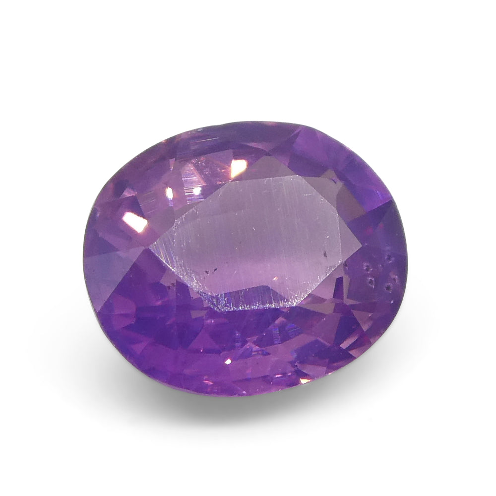 1.15ct Cushion Pink Sapphire from East Africa, Unheated - Skyjems Wholesale Gemstones