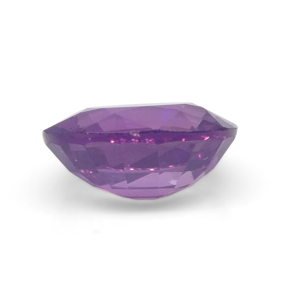 1.15ct Cushion Pink Sapphire from East Africa, Unheated - Skyjems Wholesale Gemstones