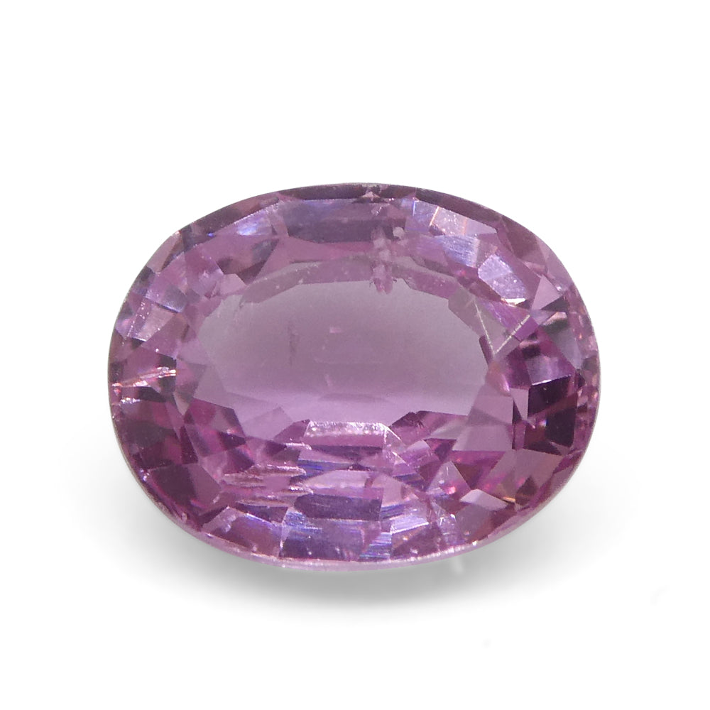 1.33ct Cushion Pink Sapphire from East Africa, Unheated - Skyjems Wholesale Gemstones