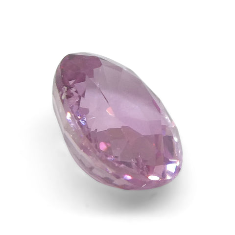 1.33ct Cushion Pink Sapphire from East Africa, Unheated