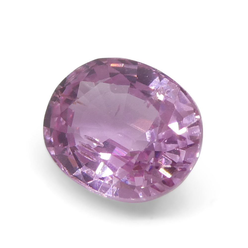 1.33ct Cushion Pink Sapphire from East Africa, Unheated - Skyjems Wholesale Gemstones