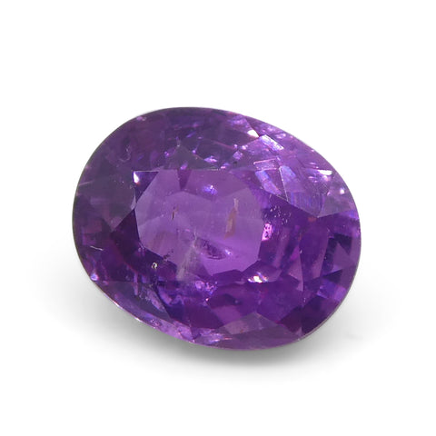 0.97ct Oval Pink Sapphire from East Africa, Unheated