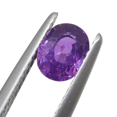 0.97ct Oval Pink Sapphire from East Africa, Unheated