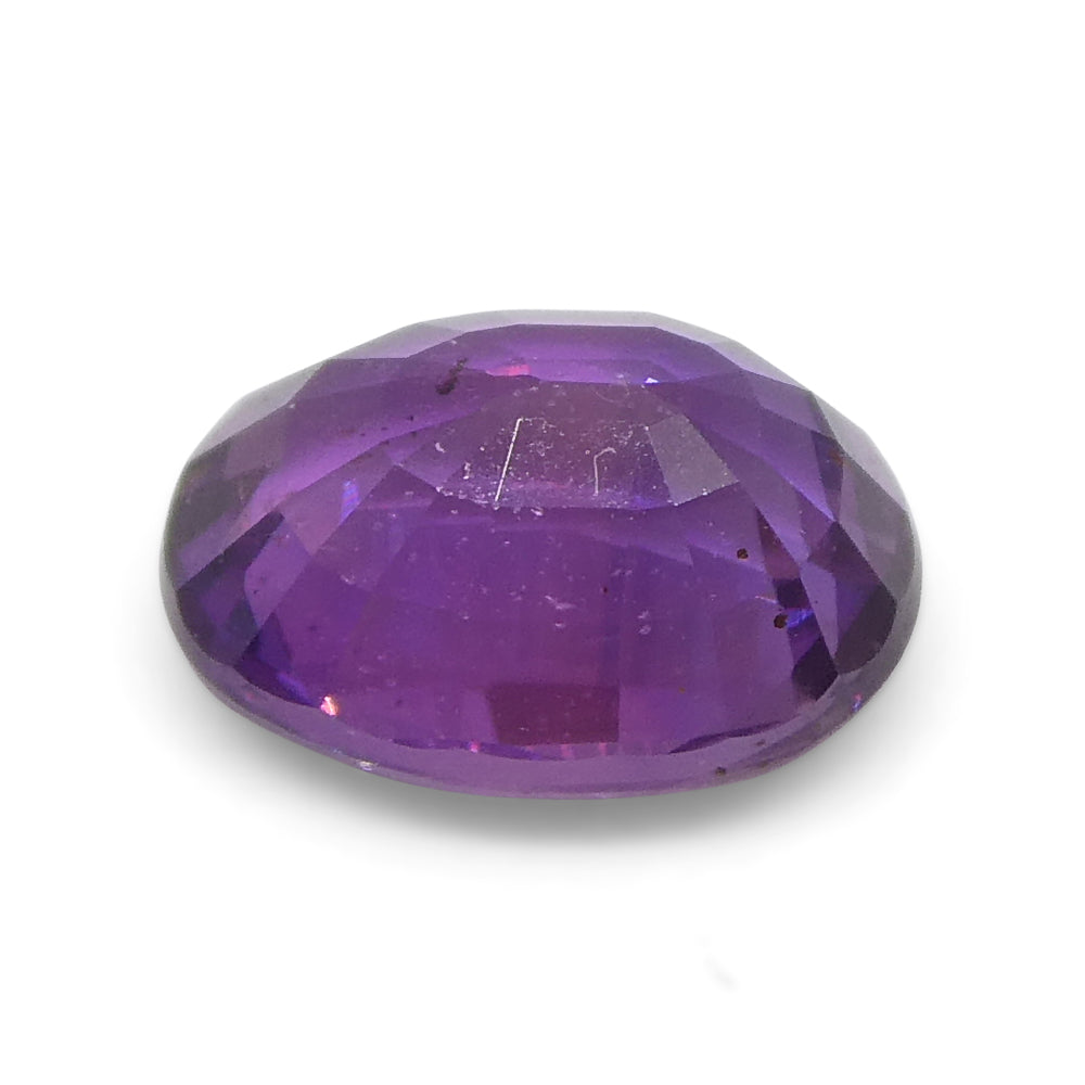 0.96ct Oval Pink Sapphire from East Africa, Unheated - Skyjems Wholesale Gemstones