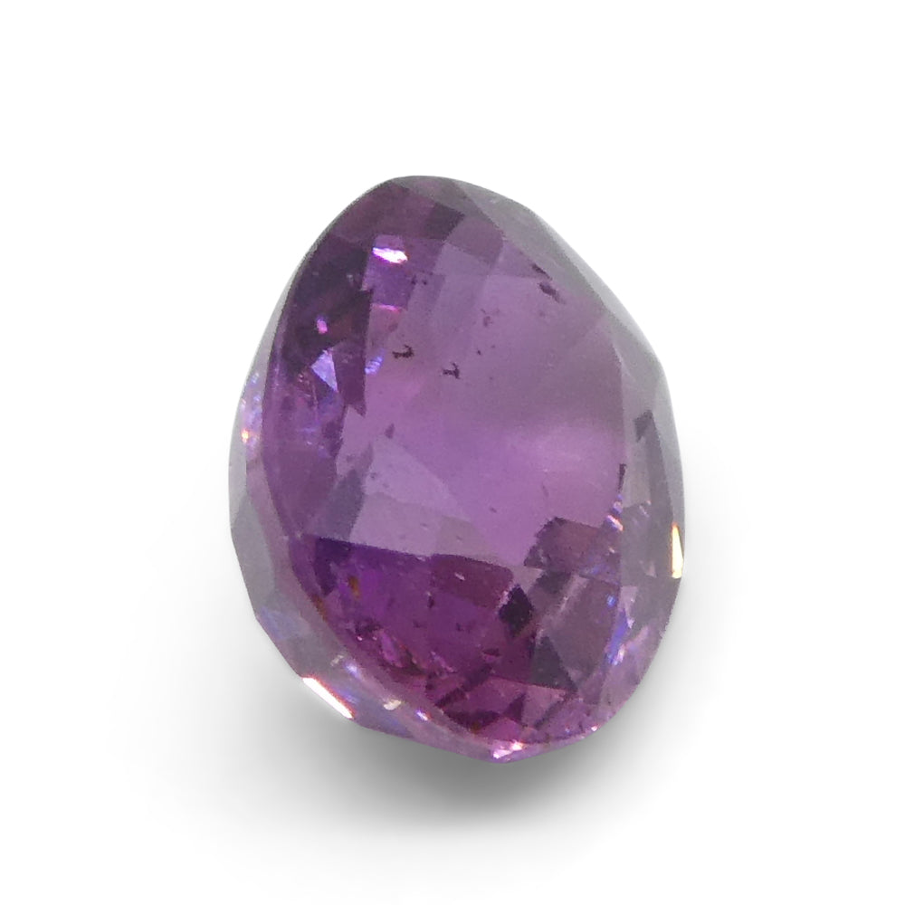 0.96ct Oval Pink Sapphire from East Africa, Unheated - Skyjems Wholesale Gemstones