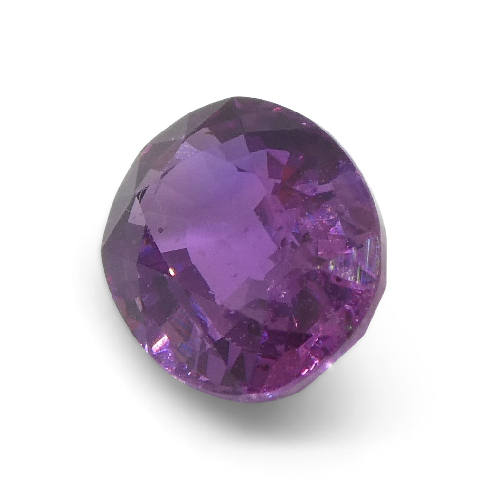 0.96ct Oval Pink Sapphire from East Africa, Unheated - Skyjems Wholesale Gemstones