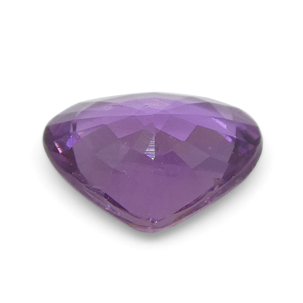 1.15ct Heart Pink Sapphire from East Africa, Unheated - Skyjems Wholesale Gemstones